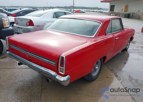 1966 Chevrolet Nova z USA, uszkodzony, nr VIN 115376W168366